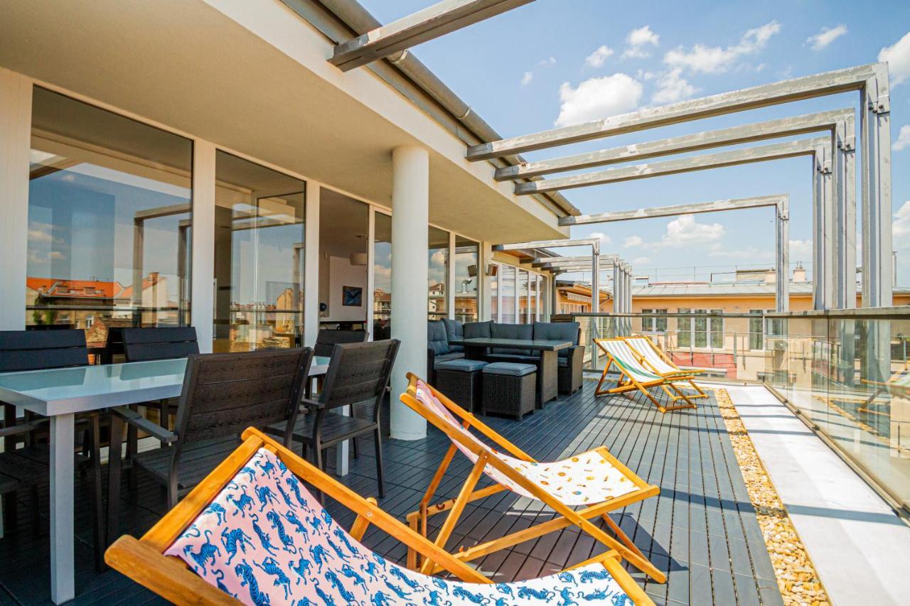 Luxury Apartment With Balcony In Downtown Budapest Eksteriør billede
